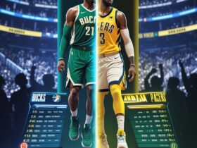 milwaukee bucks vs pacers match player stats