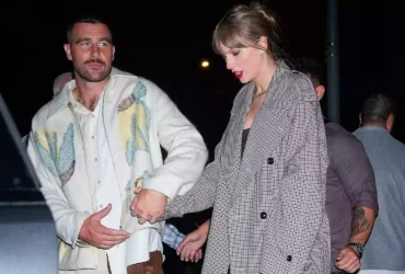 Taylor Swift and Travis Kelce