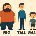 big tall small