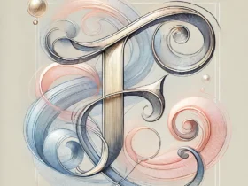 cursive f
