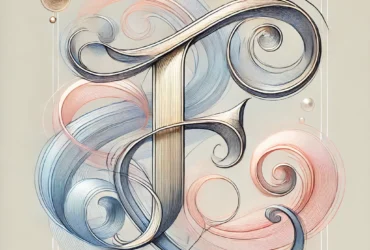 cursive f