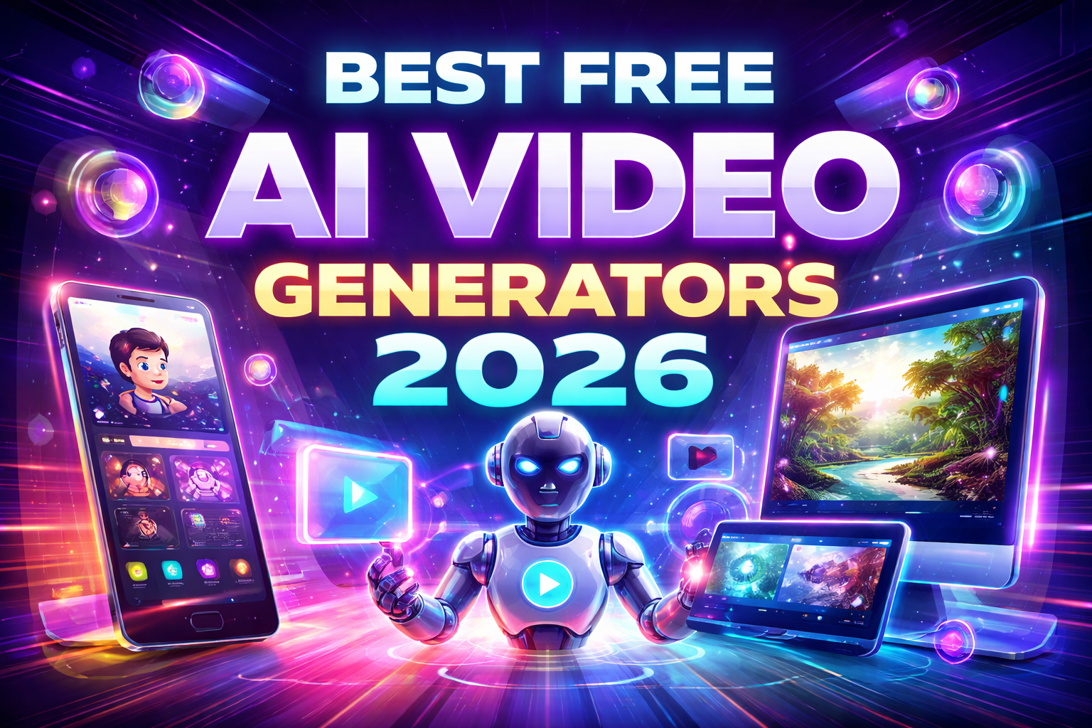 best free ai video generators 2026