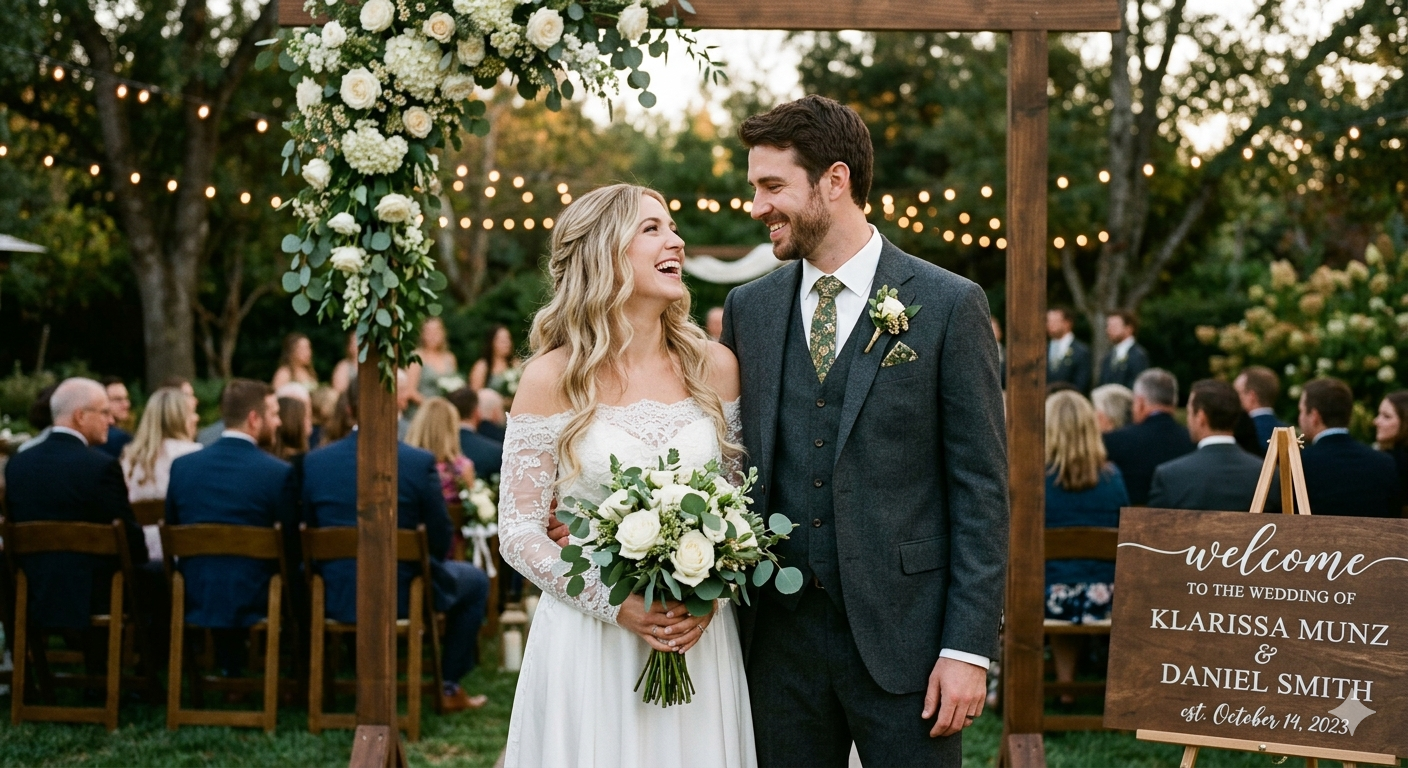 klarissa munz wedding